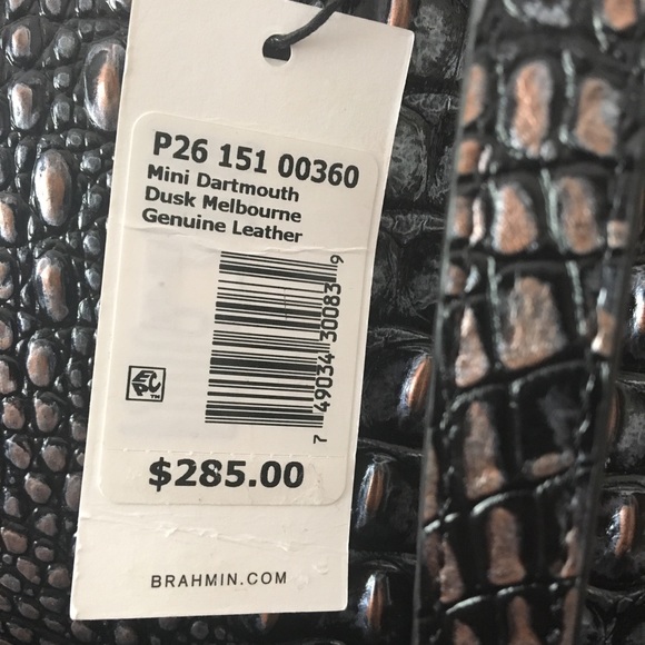 Brahmin Mini Dartmouth Dusk Melbourne - Picture 7 of 7